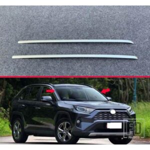 トヨタ RAV4 XA50 2019-2024 飾るアクセサリーステンレスフロントガラス高輝度トリム