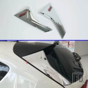 スバル XV GT 2018 2019 2020 カーアクセサリー ABS クロームサイドドアリアビューウィンドウスポイラーカバートリムインサートガーニッシュベゼル