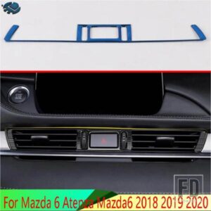 マツダ 6 アテンザ MAZDA6 2018 2019 2020 ステンレスフロントミドル空調アウトレット装飾装飾品