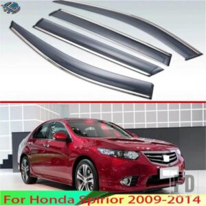 ホンダ SPIRIOR 2009-2014 プラスチック外装バイザーベントシェード窓日雨ガードディフレクター 4 個 2010-13