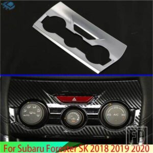 スバルフォレスター SK 2018-2024 2020 2021 飾るアクセサリー ABS エアコンスイッチカバーフレーム