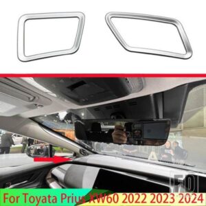 トヨタプリウス XW60 2022 2023 2024 カーアクセサリー ABS 計器テーブルフロントエアアウトレットパネル装飾フレーム