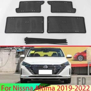 ミドルスクリーニングメッシュフロントグリルメッシュ日産アルティマ 2019-2022 フロントグリルネットカバーステンレスカーアクセサリー