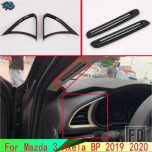 マツダ 3 アクセラセダン BP 2019 2020 エアベントアウトカバーダッシュボードトリムベゼルフレームモールドガーニッシュアクセントスタイリング