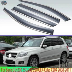 ベンツ GLK200 350 250 220 GLK-CALSS X204 2008-2011 サイドウィンドウウインドディフレクターフロントガラス着色サンバイザーアクセサリー