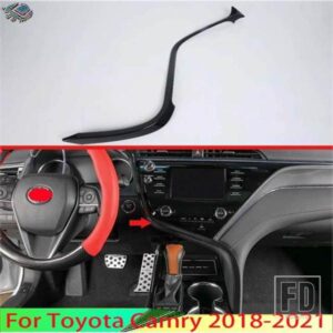 トヨタカムリ 2018-2021 装飾カーボンスタイルセンターコンソールインテリア計器パネル周りトリム 2019 2020