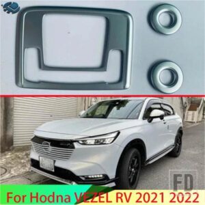 ホンダ VEZEL HR-V 2021 2022 カーアクセサリー ABS クロームインテリアライト読書灯トリムカバー