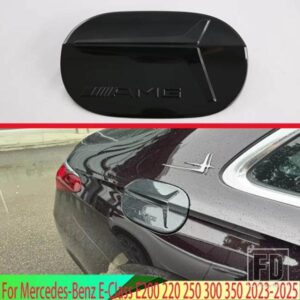 メルセデス ベンツ E クラス E200 220 250 300 350 2023-2025 カーボンスタイルタンクキャップカバースタイリングトリムオイル燃料