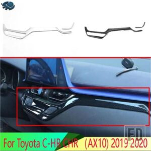 トヨタ C-HR CHR AX10 2019 2020 カーアクセサリー ABS クロームセンターコンソールインテリアインパネ周りトリム