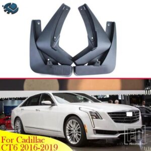 キャデラック CT6 2016-2019 カーアクセサリーマッドフラップスプラッシュガードフェンダーマッドガードキットマッドフラップスプラッシュガードマッドガー