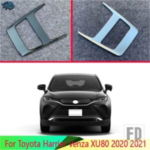 トヨタハリアーヴェンザ XU80 2020 2021 2022 カーアクセサリー ABS クロームインテリアライト読書トリムカバー