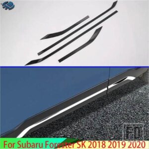 スバルフォレスター SK 2018-2024 サイドドアラインガーニッシュボディトリムアクセントモールドカバーベゼルスタイリングプロテクター