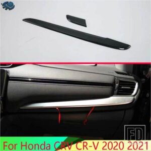 ホンダ CRV CR-V 2020 2021 カーアクセサリー ABS クロームセンターコンソールインテリア計器パネル周囲トリム