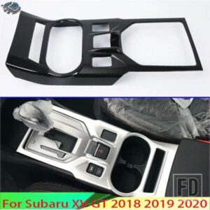 スバル XV GT 2018 2019 2020 カーアクセサリーギアシフトパネルセンターコンソールカバートリムフレームカースタイリングステッカー