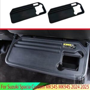スズキスペーシアカスタム MK54S MK94S 2024 2025 カーアクセサリーリアテーブルプレートノンスリップ特殊トレイ TPE パッド