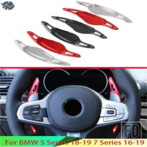 BMW 5 シリーズ 18-19 7 シリーズ 16-19 合金ステアリングホイールシフトパドル延長 X3 18-20 X4 18-19 X5 19-20 M5 18-19