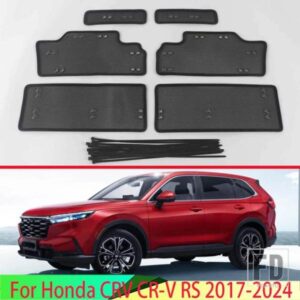 ミドルスクリーニングメッシュフロントグリルメッシュホンダ CRV CR-V RS 2017-2024 フロントグリルネットカバーステンレスカーアクセサリー