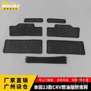 ミドルスクリーニングメッシュフロントグリルメッシュホンダ CRV CR-V 2023 2024 + フロントグリルネットカバーステンレスアクセサリー