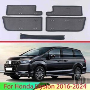 ミドルスクリーニングメッシュフロントグリルメッシュホンダエリシオン 2016-2024 フロントグリルネットカバーステンレスカーアクセサリー