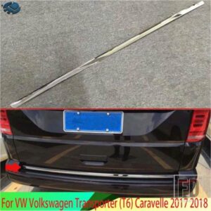 VW フォルクスワーゲントランスポーター T6 カラベル 2017-2022 カーアクセサリー ABS クロームテールゲートドアダウンカバートリム 2018 2019 2020