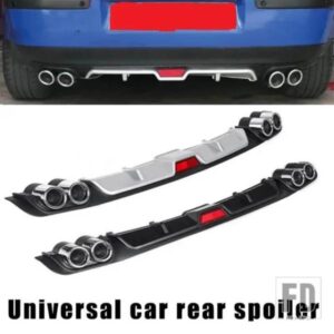 汎用リアバンパースポイラーリアリップリアスポイラー車 ABS スポイラーディフ??ューザー 120-128 CM