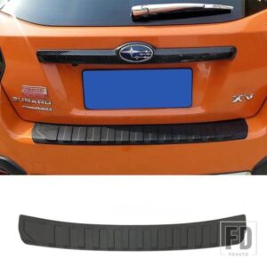 スバル XV CROSSTREK アウトバックフォレスター 2013-2023 リアバンパープロテクタートリムカバー傷つきにくいトランクドア