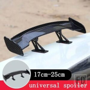 小型スポイラー汎用車ミニスポイラーテール翼カーボンルックテール翼モデルオートスタイリング装飾カーアクセサリー