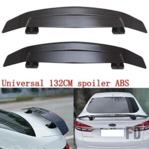 汎用スポイラーウイング使用リアトランクリッドスポイラー翼 ABS レーシングスポイラーほとんどセダンクーペ車カーアクセサリー