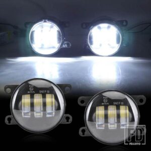 LED フォグランプスバルフォレスターインプレッサ WRX STI アウトバック BRZ ジャスティレヴォーグ XV レガシィ 2003 2004 2005 -2019