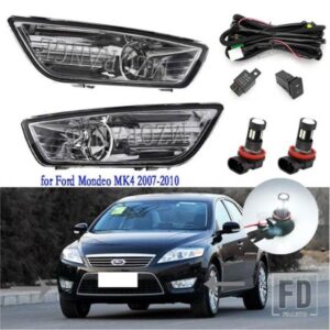 フォグランプ LED フォードモンデ??オ MK4 2007 2008 2009 2010 ヘッドライト防曇ライト FOGLIGHTS ハロゲン電球フォグランプカーアクセサリー