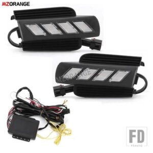 トヨタプラド 120 ランドクルーザー LC120 FJ120 2003-2009 LED DRL LED ヘッドライトドライビングランプとコントローラワイヤーハーネス 1 セット