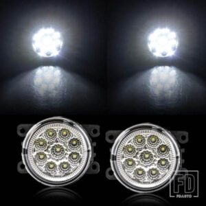 フォグランプ LED ヘッドライトフォードフォーカス 2 3 MK2 MK3 トランジットカスタム TOURNEO フュージョンフィエスタマスタングレンジャー C-MAX フォグラ