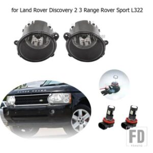 レンジローバースポーツ L322 2003-2009 フォグライトヘッドライトランドローバーディスカバリー 2 3 LED フォグランプハロゲンフォグランプ車部品