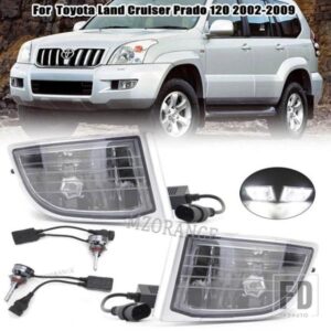 LED フォグランプトヨタランドクルーザープラド 120 2002-38961 LED ヘッドライトフォグランプドライビングランプカーアクセサリー