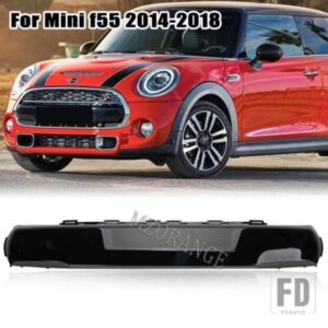 フロントバンパーグリルアッパーグリルミニクーパー F55 2014 2015 2015 2017 2018 グロスブラックカーレースグリルネットアクセサリー