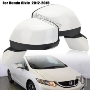 サイドミラーホンダシビック 2012-15 FB2 FB6 バックミラーウイングミラー ASSY 3 ピンノーターンランプ車外装アクセサリー