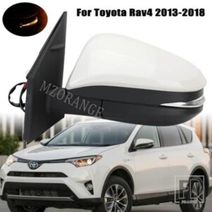 バックミラーサイドミラー ASSY トヨタ RAV4 2013-18 アウターミラーカバーウインカー 5/9 ピンアクセサリー