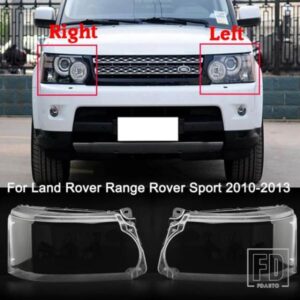 ヘッドライトカバークリアレンズランプシェードヘッドランプシェルランドローバーレンジローバースポーツ L320 フェイスリフト 2010-2013 ポリカーボネート