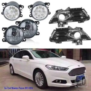 フォグランプフォードモンデ??オフュージョン 2013-2016 ヘッドライトフォグライトカバーグリルベゼル LED