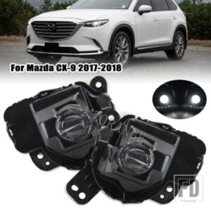 フォグランプマツダ CX3 CX-3 2016 2017 CX4 アテンザ 2017 2018 CX9 CX-9 2017 2018 LED フォグランプバンパーグリルヘッドライトアクセサリー
