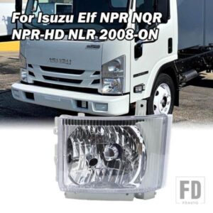 ヘッドライトアセンブリいすゞ NPR NPR-HD NQR NRR 2008-2022 GMC W4500 W4000 トラック 2008-2010 ヘッドランプフォグライトアクセサリー
