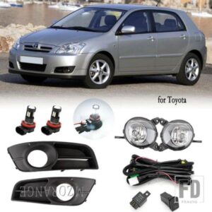 フォグランプ LED トヨタカローラ 2004 2005 2006 フォグランプヨーロッパバージョンカバーグリルベゼルヘッドライトグリルアクセサリー