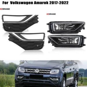 フォグランプ VW AMAROK 2016-19-2022 フロントバンパーフォグランプカバー駆動ランプフォグランプグリルフォルクスワーゲン