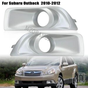 FOGLIGHT グリルカバースバルアウトバック 2010 2011 2012 フロントバンパーフォグランプフォグライトカバーヘッドライトフレームアクセサリー