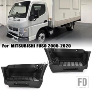 サイドステップドア下三菱キャンターふそう FE 2005-2020 CARSTEP ペダル MK486009 MK486008 カーアクセサリー黒プラスチック