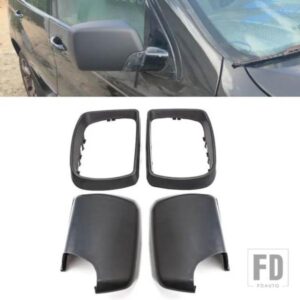サイドミラーカバーキャップ BMW E53 X5 2000-2006 ドアウイングミラーホルダーバックミラートリムリングハウジングフレーム 51168256321