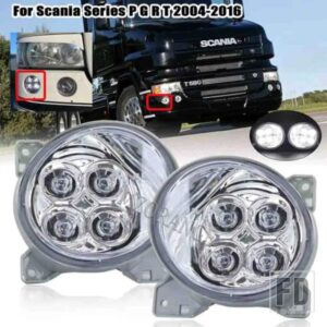 フロントフォグランプスカニア G440 G450 P410 LED フォグランプアセンブリ交換ヘッドライト部品アクセサリー 1 ペア