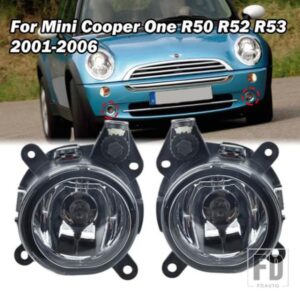 フォグランプ BMW ミニ R52S コンバーチブル 2002-2008 R53 ハッチバック 2002-2006 R50 R52 R53 フォグランプカーアクセサリーの交換
