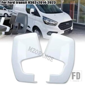 バックミラーサイドミラーカバートリムキャップフォードトランジットカスタム V362 TOURNEO カスタム 2014-2023 サイドミラーケースアクセサリー