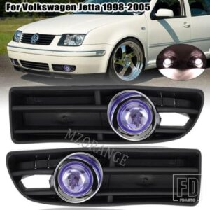 フォグライトアセンブリ VW ボラジェッタ MK4 1999-2007 フロントバンパーフォグランプカバーハロゲンヘッドライトアクセサリー外装部品